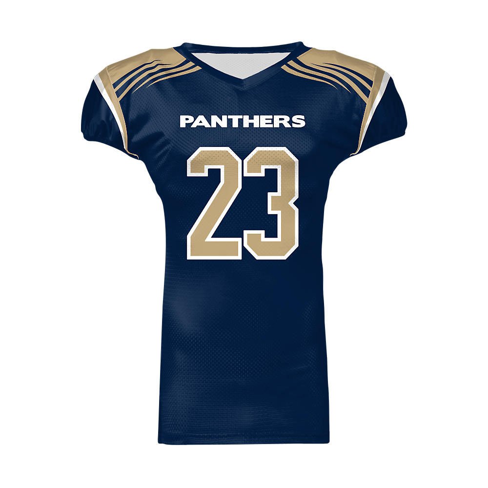 Navy Blue American Football Jersey