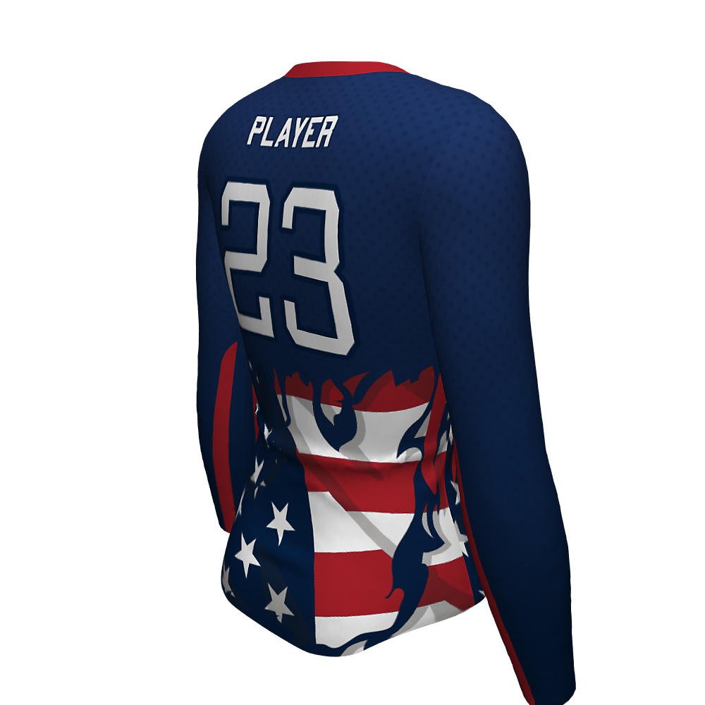 Sublimated Volleyball Jersey - Image 2