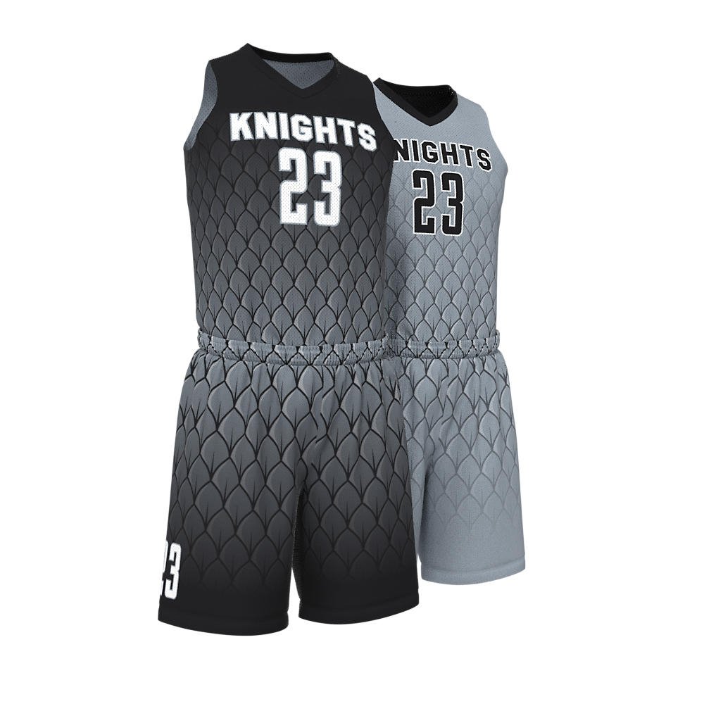 Pro Basketball Team Uniform Set